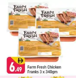Shaklan FARM FRESH Chicken Franks offer