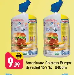 Shaklan AMERICANA Chicken Burger offer