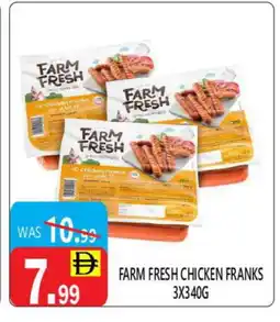 United Hypermarket FARM FRESH Chicken Franks offer