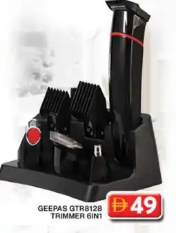 Grand Hyper Market GEEPAS Remover / Trimmer / Shaver offer