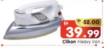 Al Madina Hypermarket CLIKON Ironbox offer