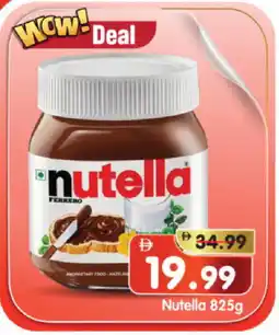 Al Madina Hypermarket NUTELLA Chocolate Spread offer