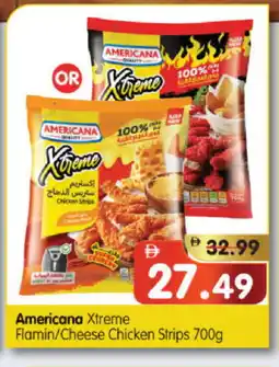 Al Madina Hypermarket AMERICANA Chicken Strips offer