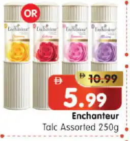 Al Madina Hypermarket Enchanteur Talcum Powder offer