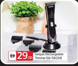 Talal Market GEEPAS Remover / Trimmer / Shaver offer