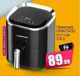 Bigmart Olsenmark OMAF2430 Air Fryer offer