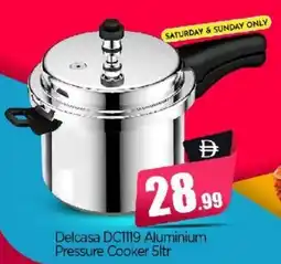 Bigmart Delcasa DC1119 Aluminium Pressure Cooker offer
