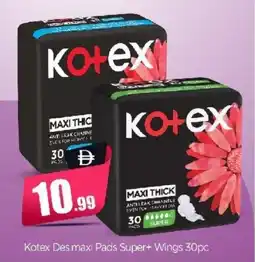Bigmart Kotex Des.maxi Pads Super+ Wings offer