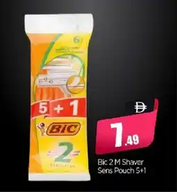Bigmart Bic 2 M Shaver Sens Pouch 5+1 offer