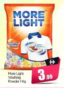 Bigmart More Light Washing Powder offer