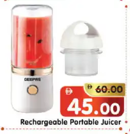 Al Madina Hypermarket GEEPAS Juicer offer