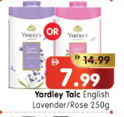 Al Madina Hypermarket YARDLEY Talcum Powder offer