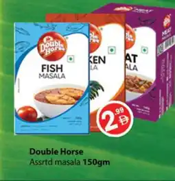 Gulf Hypermarket DOUBLE HORSE Spices / Masala offer