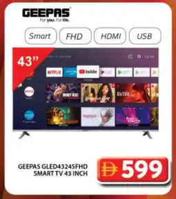 Grand Hyper Market GEEPAS Smart TV offer