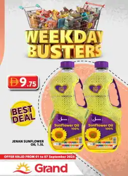 Grand Hyper Market JENAN Sunflower Oil offer