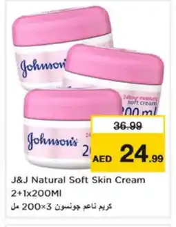 Nesto JOHNSONS Face cream offer