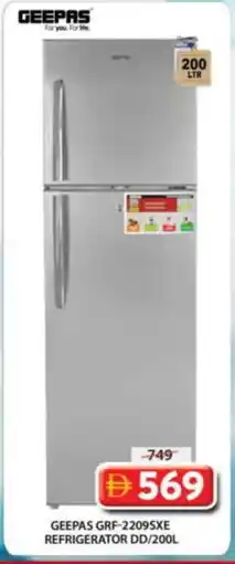 Grand Hyper Market GEEPAS Refrigerator offer