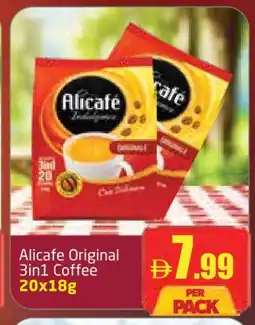 Delta Centre ALI CAFE Coffee 3in1 offer