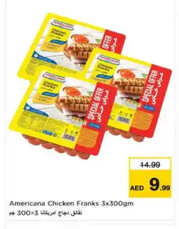 Nesto AMERICANA Chicken Sausage offer