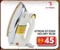 Grand Hyper Market GTRON Ironbox offer