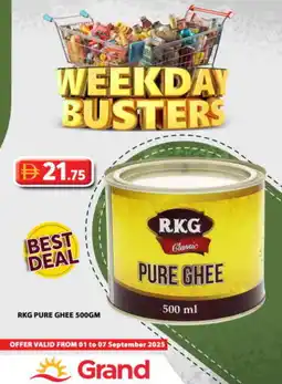Grand Hyper Market RKG Ghee offer