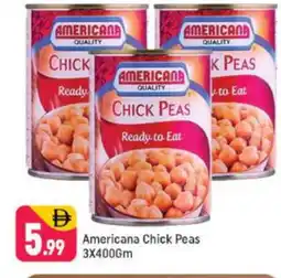 Shaklan AMERICANA Chick Peas offer