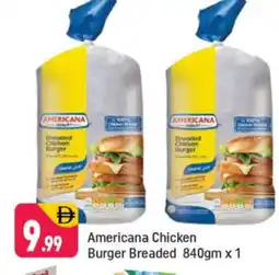 Shaklan AMERICANA Chicken Burger offer
