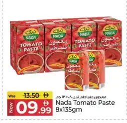 Kenz Hypermarket NADA Tomato Paste offer