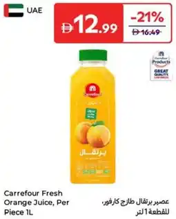 Carrefour Carrefour Fresh Orange Juice offer
