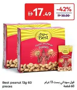 Carrefour Best peanut offer