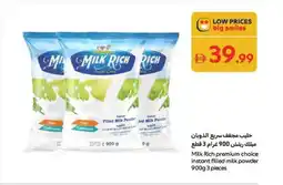 Carrefour Milk Rich premium choice instant filled milk powder offer
