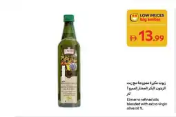 Carrefour Elmerro refined oils blended with extra virgin olive oil offer
