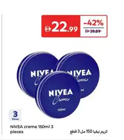 Carrefour NIVEA creme offer