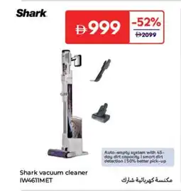 Carrefour Shark vacuum cleaner IW4611MET offer
