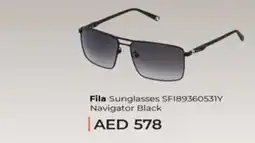 Lulu Hypermarket Fila Sunglasses SF189360531Y Navigator Black offer