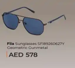 Lulu Hypermarket Fila Sunglasses SF189260627Y Geometric Gunmetal offer