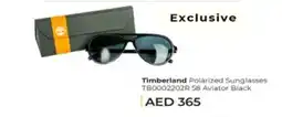 Lulu Hypermarket Timberland Polarized Sunglasses TB0002202R 58 Aviator Black offer