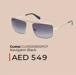 Lulu Hypermarket Guess GU0020832P57 Navigator Black offer