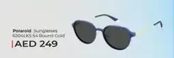 Lulu Hypermarket Polaroid Sunglasses 6204LKS 54 Round Gold offer
