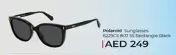 Lulu Hypermarket Polaroid Sunglasses 6229CS 807 55 Rectangle Black offer