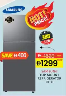 Al Madina Hypermarket Samsung top mount refrigerator RT50 offer