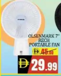 Mango Hypermarket LLC OLSENMARK Fan offer