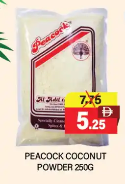 Adil Supermarket PEACOCK Coconut Powder offer