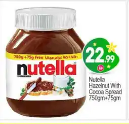 Bigmart NUTELLA Chocolate Spread offer