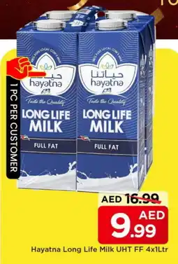 Mark & Save HAYATNA Long Life / UHT Milk offer