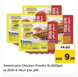 Nesto AMERICANA Chicken Sausage offer