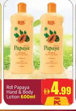 Delta Centre RDL Body Lotion & Cream offer