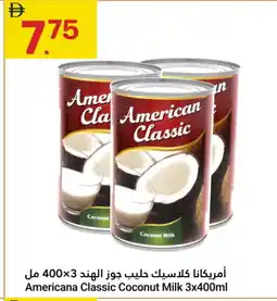 Grand Emirates Market AMERICAN CLASSIC Coconut Milk offer
