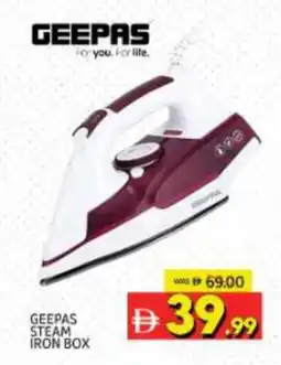 Al Madina GEEPAS Ironbox offer