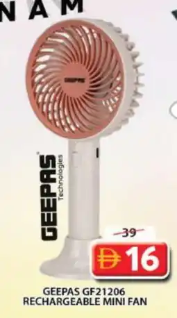 Grand Hyper Market GEEPAS Fan offer